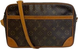 Louis Vuitton Pre-owned Cross Body Bags, female, Brown, Size: ONE SIZE Pre-owned Vintage Shoulder Bag