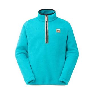 Picture Kimag 1/4 Zip Fleece Fleecepullover f&uuml;r Herren | t&uuml;rkis
