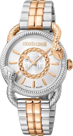Roberto Cavalli Two Tone Stainless Steel Watch