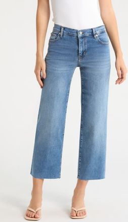 Frame Denim The Mellow Ankle Straight Leg Jeans in Gossamer Raw After at Nordstrom, Size 23