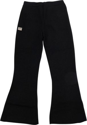 N&deg;21 Pants Girls Black Wool-Acrylic Wool Acrylic Trousers