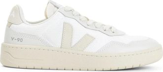 Veja White Mesh Trainers - male - Veja - Sneakers - White - 3 UK - Shoes