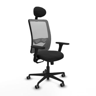 Piqueras y Crespo Silla De Oficina Piqueras Y Crespo Zulema Negro Espuma Alta Densidad