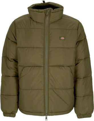 Dickies Militair Groene Donsjas - Heren - Winterjassen - Groen - XL - Polyester - Jassen