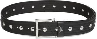 MCM Aren 2 Belt in Galactic Gala Leather in Black at Nordstrom