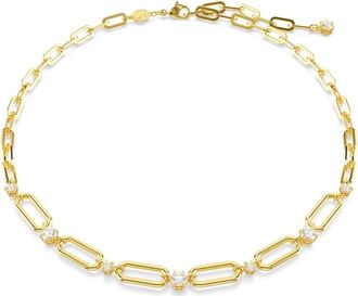 Swarovski Ketting Goudkleurig Constella - Dames - Kettingen - Geel - ONE Size - Accessoires