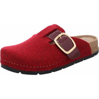 Rohde Slippers - Dames - Schoenen - Rood - Maat: 39 EU Leer