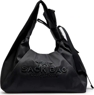 Marc Jacobs The Bow Sack Medium Nylon Tote - Black - One Size