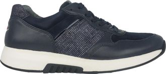 Gabor Blauwe Rollende Sneaker - Damesmode - Dames - Sneakers - Blauw - 38 EU - Leer - Schoenen