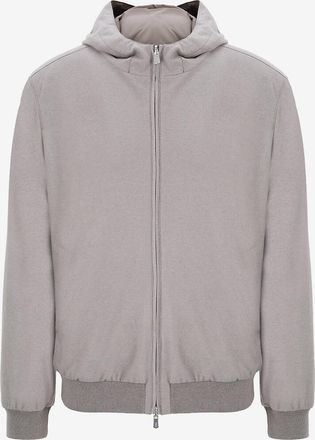 Fedeli Wendbare Kapuzenjacke aus Kaschmir und Nylon