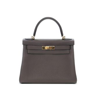 Herm&egrave;s Pre-owned Hermes Togo Kelly II Retourne 28 Satchel Ladies RLB2LLPCZKKC0IRU