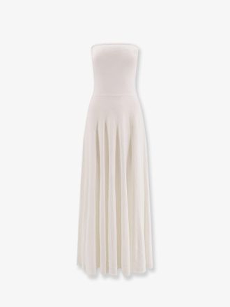 Alaia Linen blend maxi dress - ALAIA - gender_Woman