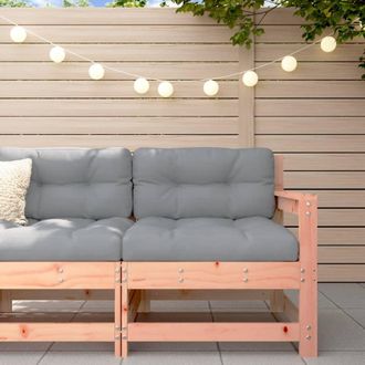 vidaXL Sill&oacute;n De Jard&iacute;n Con Cojines Madera Maciza De Abeto Douglas Vidaxl