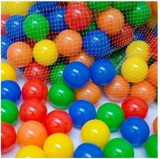 Trade Shop Trade Shop - 40 Piezas Juego Suave Pl&aacute;stico Bolas De Colores Piscina Ni&ntilde;os Ni&ntilde;os 18 Meses