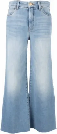 Kut from the Kloth Womens Meg High Rise Wide Leg Jeans In Romantic Wash