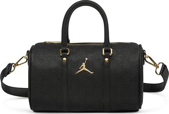 Nike Jordan Air Jordan Monogram Crossbody Bag Black Gold IQ3204-010