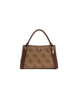 Guess Schoudertas Latte Logo/Bruin