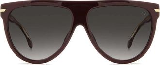 Victoria Beckham Sunglasses Vb 1004/S Lhf9 O Bordeaux/Dark Gray Women