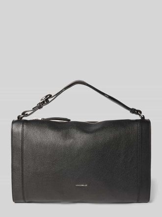 Coccinelle Shoulder Bag mit Logo-Applikation Modell Elinor in Black, Größe 1