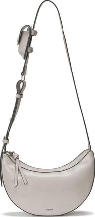 Oryany Rookie Crescent Crackled Leather Crossbody Bag in Mist at Nordstrom