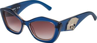 Karl Lagerfeld Kattenoog Zonnebril KL6127S Vrouwen