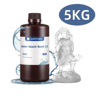 OEM Resina Para Impresi&oacute;n 3d, De Bajo Olor, Compatible Con Impresoras Lcd, Transparente, 5 Kg