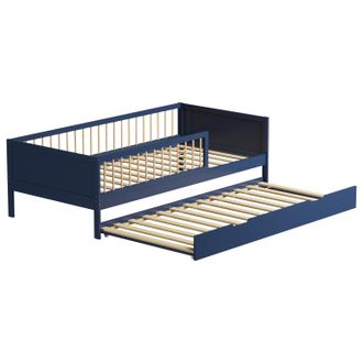 Happy Garden Letto A Scomparsa Per Bambino 190x90cm Blu Scuro Adam