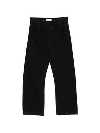 Entire studios Straight Leg Five-Pocket Cotton Jeans