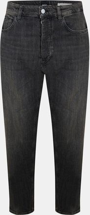 HUGO BOSS Mens Five Pocket Slim Fit Jeans in Medium Grey - Size 36W/38L