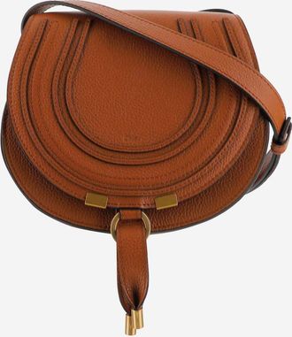 Chlo&eacute; Brown Marcie Crossbody Bag