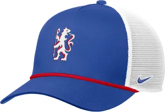 Nike Mens Chelsea Rise Rope Trucker Hat in Blue | C16820C995CHFC-RYL