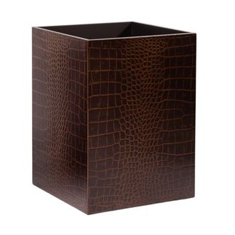 Posh Trading Company Chelsea Waste Bin Vintage Croc in Brown