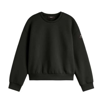 Ecoalf Crewneck Sweatshirt - Dames - Sweatshirts - Zwart - M - Hoodies & sweatvesten