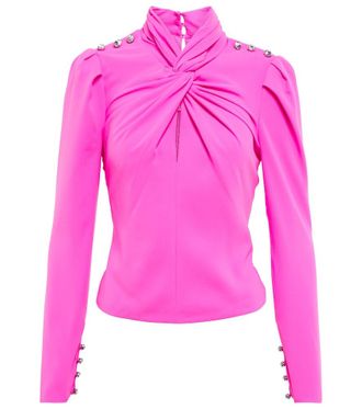 Self Portrait Top in jersey