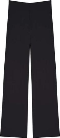 Pain De Sucre Wijdvallende Voile Broek - Dames - Wijde Broeken - Zwart - XS - Broeken