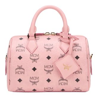 MCM Ella Boston - - Bags - Donna - Rosa - ONE SIZE