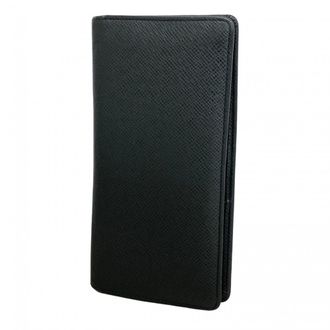 Louis Vuitton Noir Long Wallet (Bi-Fold) (Pre-Owned)