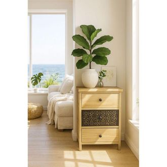 Regalos Miguel Muebles Auxiliares - Cajonera Ancha Tidalon 3 Cajones