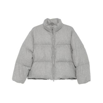 PANICALE Panicale, Dames, Jassen, Grijs, Maat: XS Leer