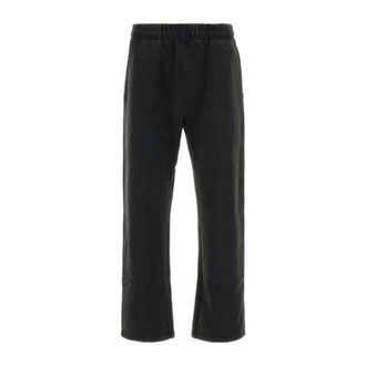 Entire studios Sweatpants, male, Black, Size: XS Straight Leg Sweatpant