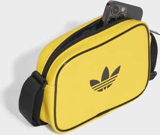 adidas Sporttasche ADIDAS ORIGINALS ADICOLOR CLASSIC MINI AIRLINER, Damen, eqt gelb, Obermaterial: 100% Polyurethan, Taschen Sporttasche