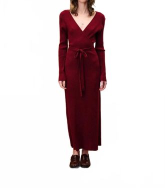 FRNCH Womens Germini Dress In Wine
