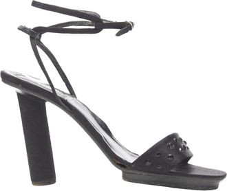 Versace Gianni Versace crystal cone heel sandal