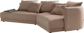 Designwerk Ecksofa »New York L-Form, anmutendes Designsofa« mit moderner R&ung im Rücken