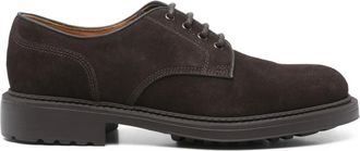 Doucal's Derby in pelle scamosciata - Marrone