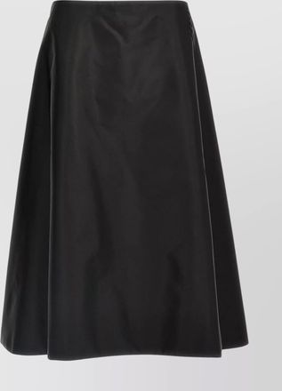 Marni a-line silhouette skirt stitch detailing
