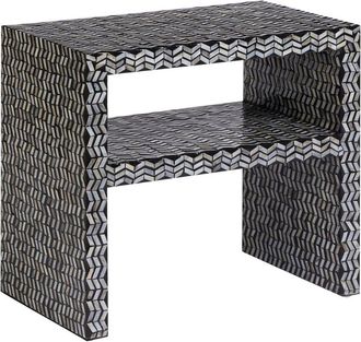 TOV Furniture Tov Furniture Derry Mother-Of-Pearl Nightstand