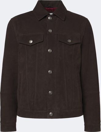 Brunello Cucinelli Giacca in suede