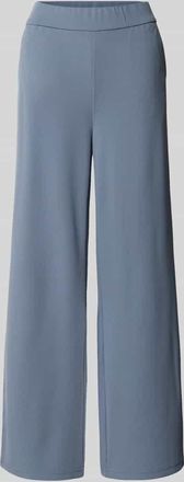 Zero Hose mit weitem Bein und Ges&auml;&szlig;taschen in Bleu, Gr&ouml;&szlig;e 34