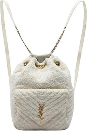 Saint Laurent Pre-owned Joe Backpack - Pre-owned - Mujer - Blanco - ONE SIZE